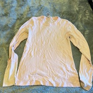 Gap women’s xs long sleeve light pink t shirt